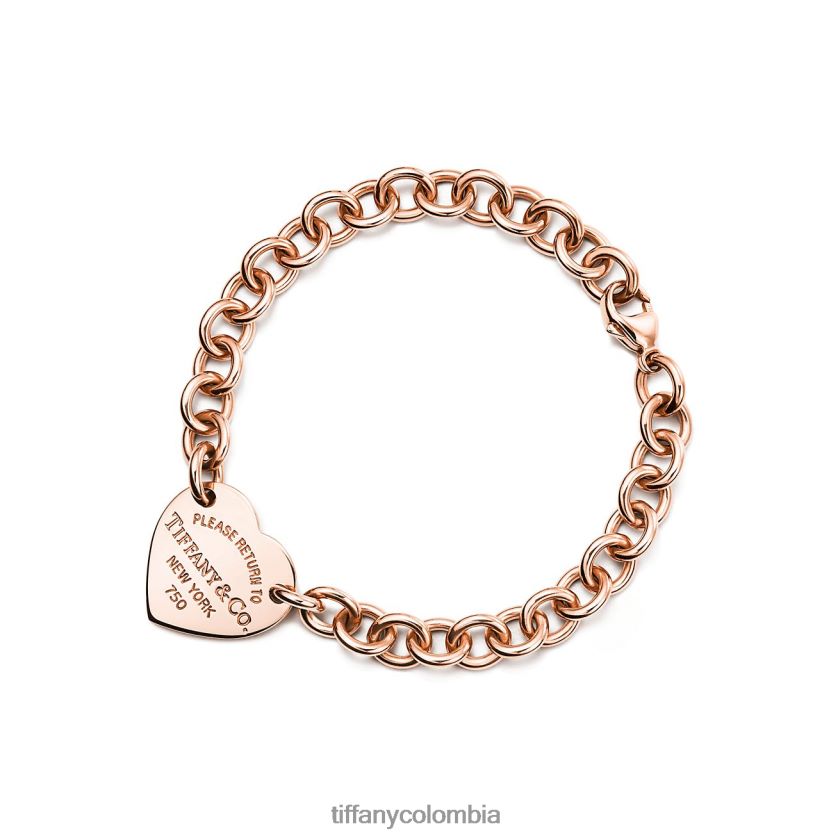 Tiffany pulsera de corazon unisexo 2J40B81170 joyas