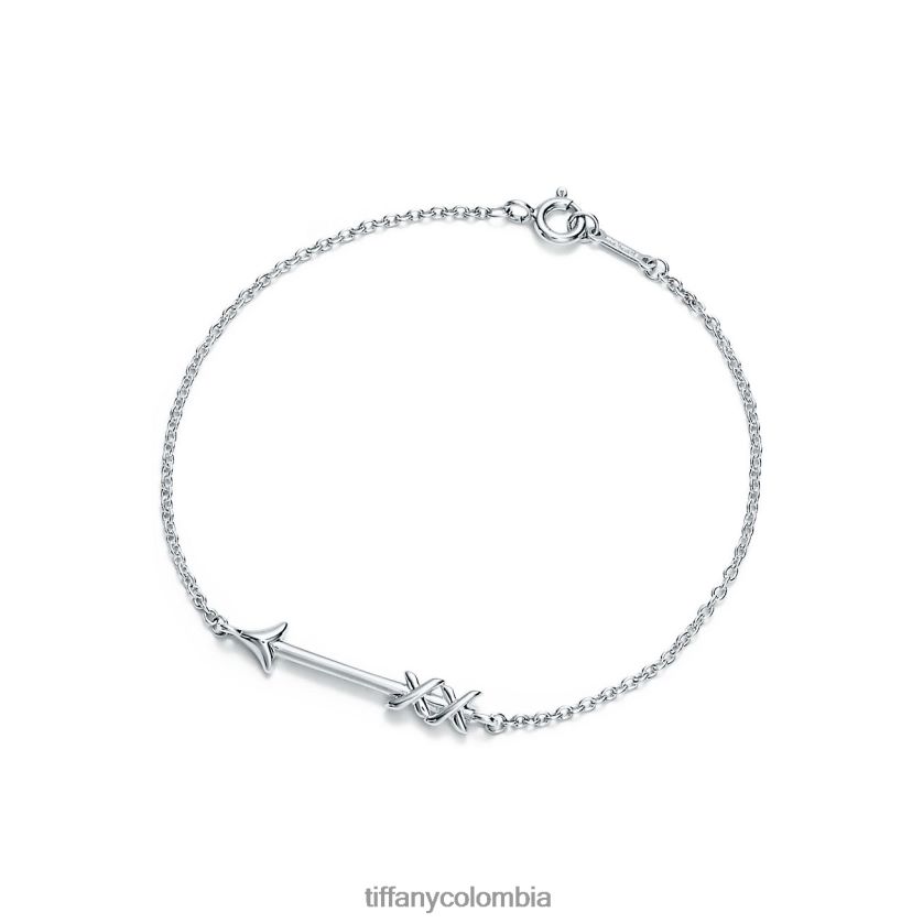 Tiffany pulsera de flecha unisexo 2J40B81177 joyas