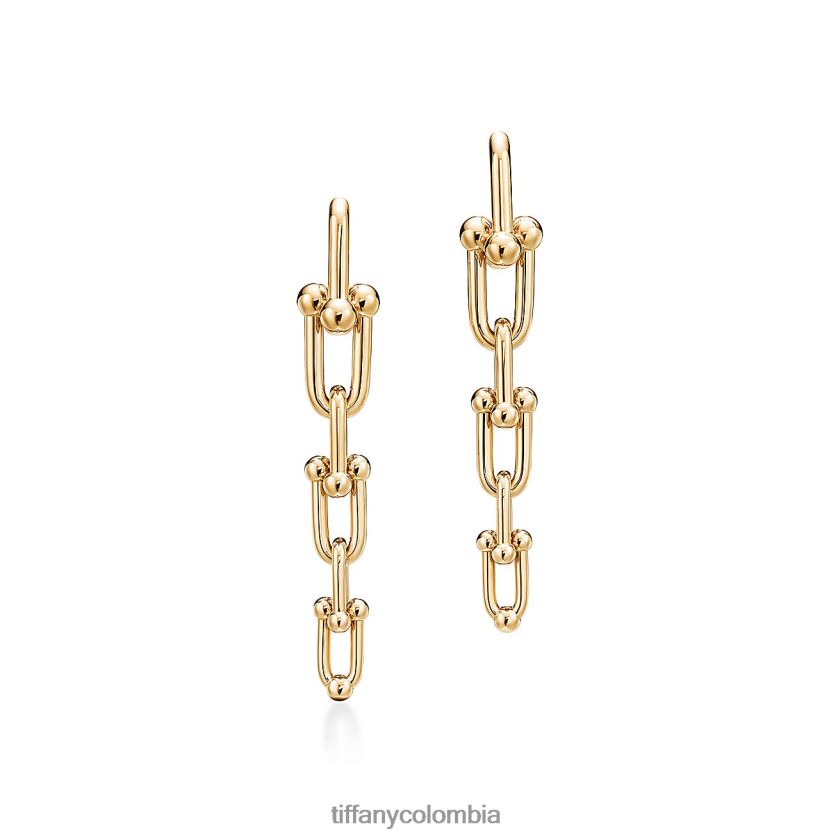 Tiffany aretes con eslabones graduados unisexo 2J40B8785 joyas