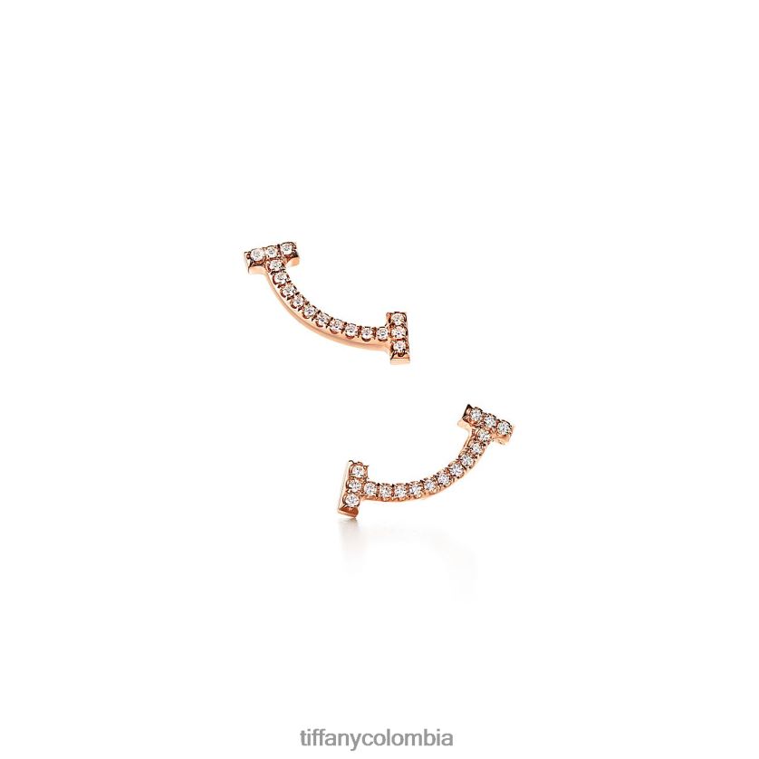 Tiffany aretes de sonrisa unisexo 2J40B8820 joyas