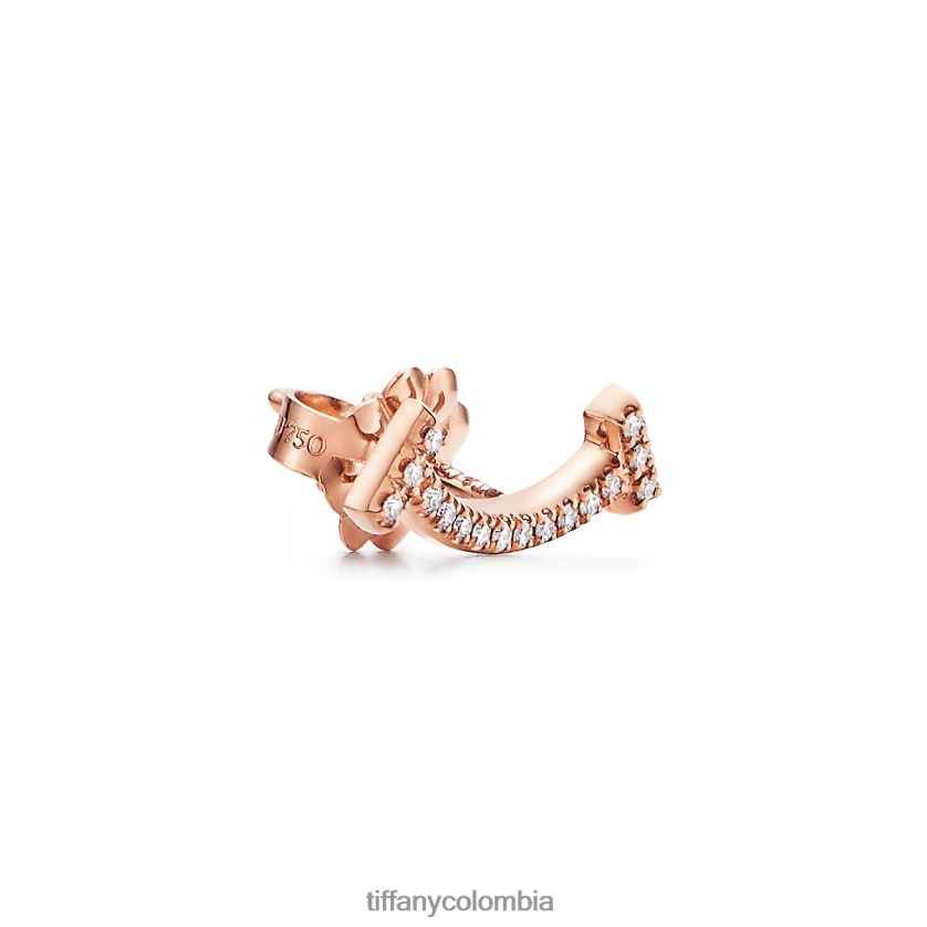 Tiffany aretes de sonrisa unisexo 2J40B8820 joyas