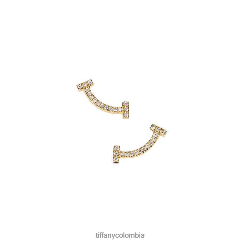 Tiffany aretes de sonrisa unisexo 2J40B8879 joyas