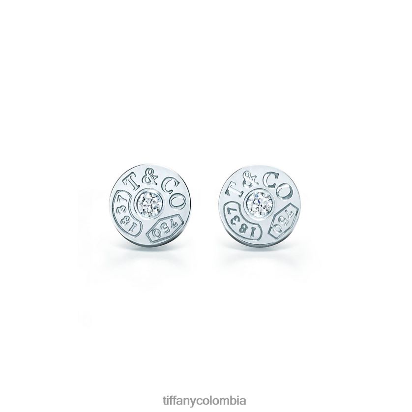 Tiffany pendientes circulares unisexo 2J40B8877 joyas