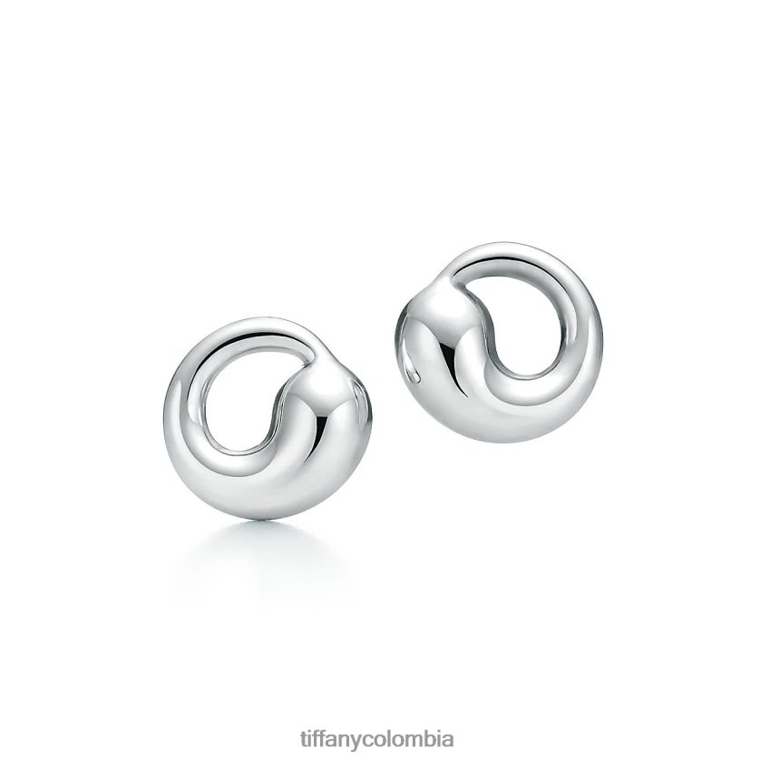 Tiffany pendientes circulares unisexo 2J40B8894 joyas