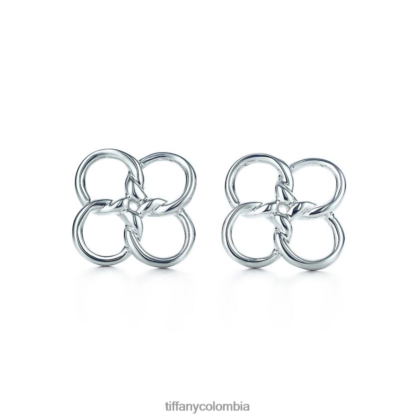 Tiffany pendientes cuadrifoglio unisexo 2J40B8950 joyas