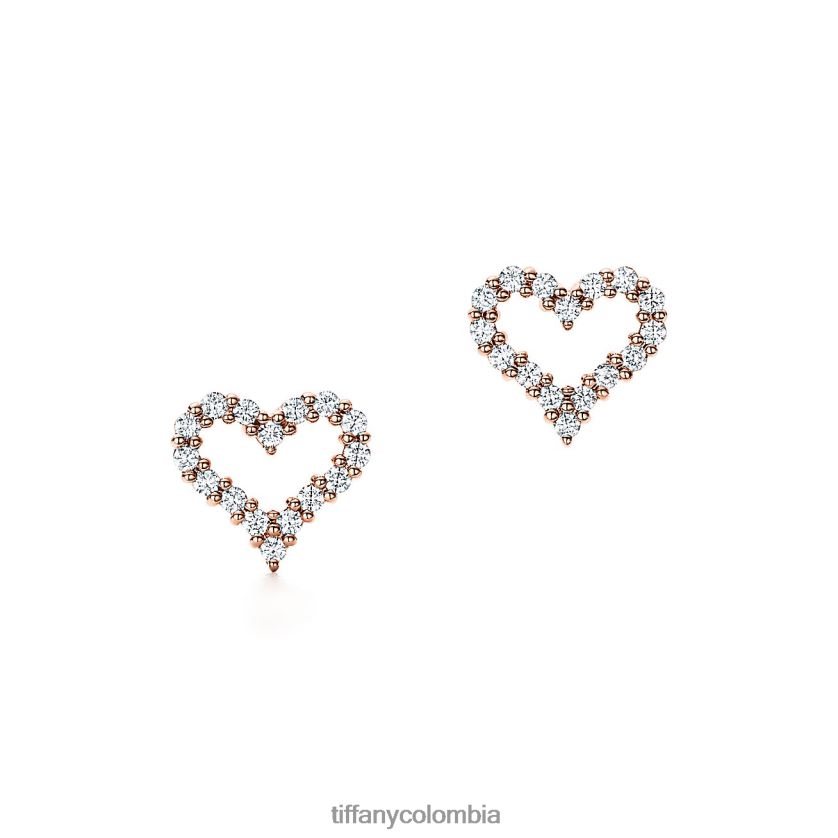 Tiffany pendientes de corazon unisexo 2J40B8778 joyas