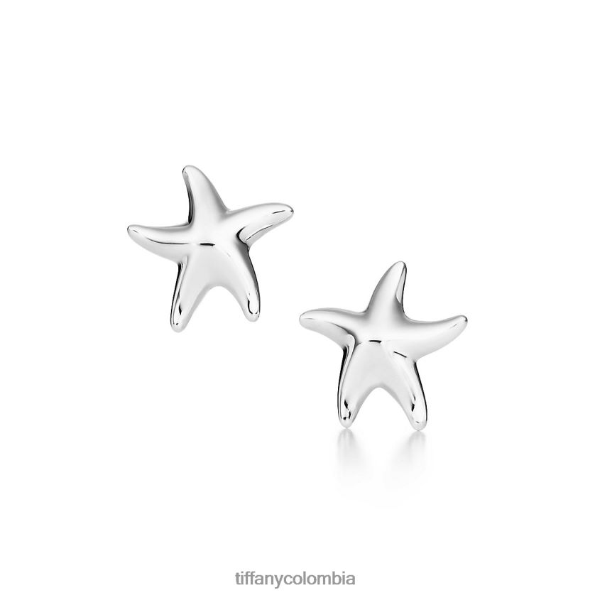 Tiffany pendientes de estrella de mar unisexo 2J40B8970 joyas