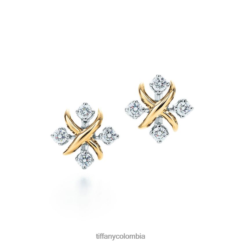 Tiffany pendientes de lynn unisexo 2J40B8804 joyas