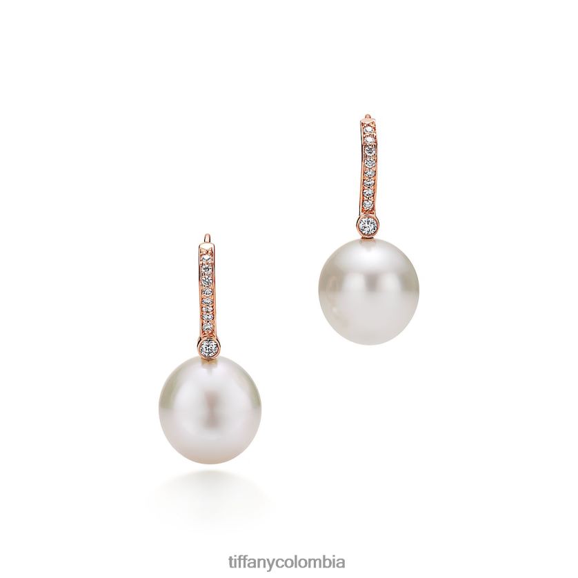 Tiffany pendientes de perlas unisexo 2J40B8868 joyas - Haga un click en la imagen para cerrar