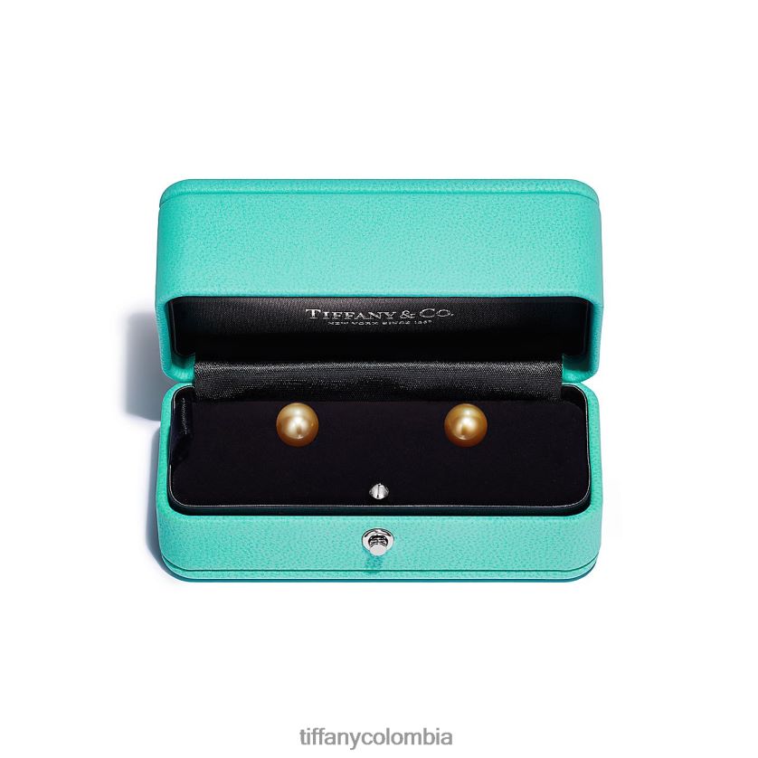 Tiffany pendientes de perlas unisexo 2J40B8919 joyas