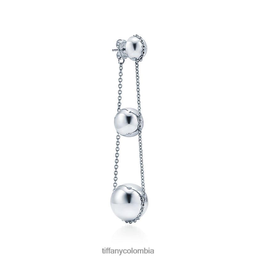 Tiffany pendientes triples unisexo 2J40B8708 joyas