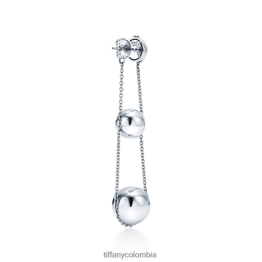 Tiffany pendientes triples unisexo 2J40B8708 joyas