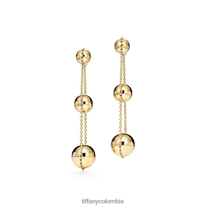 Tiffany pendientes triples unisexo 2J40B8838 joyas