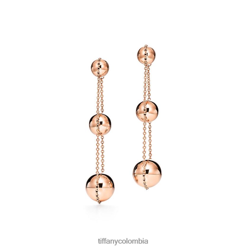 Tiffany pendientes triples unisexo 2J40B8840 joyas