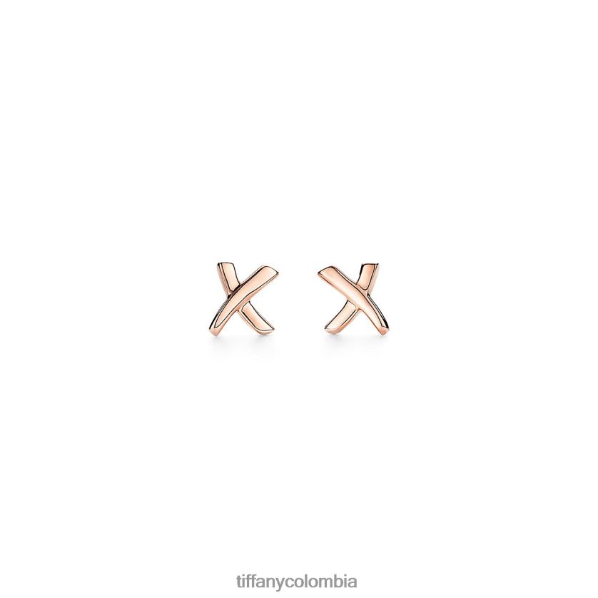 Tiffany x aretes unisexo 2J40B8878 joyas